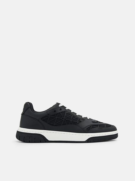 Men's EOS Sneakers in Pixel, Black, hi-res