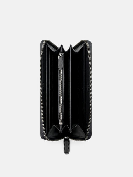 Dompet Panjang Kulit Embossed, 