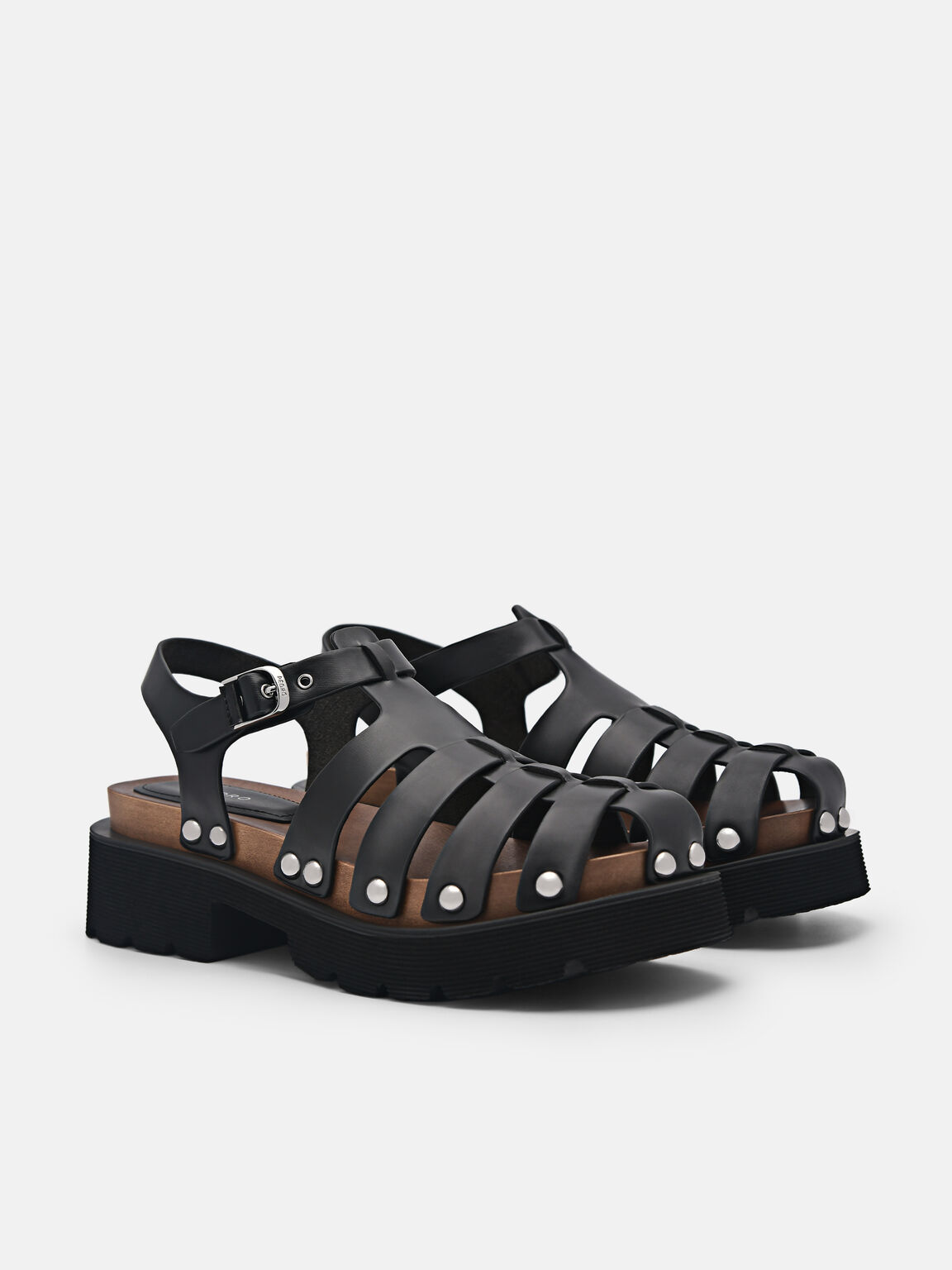 Alia Studded Clogs, 