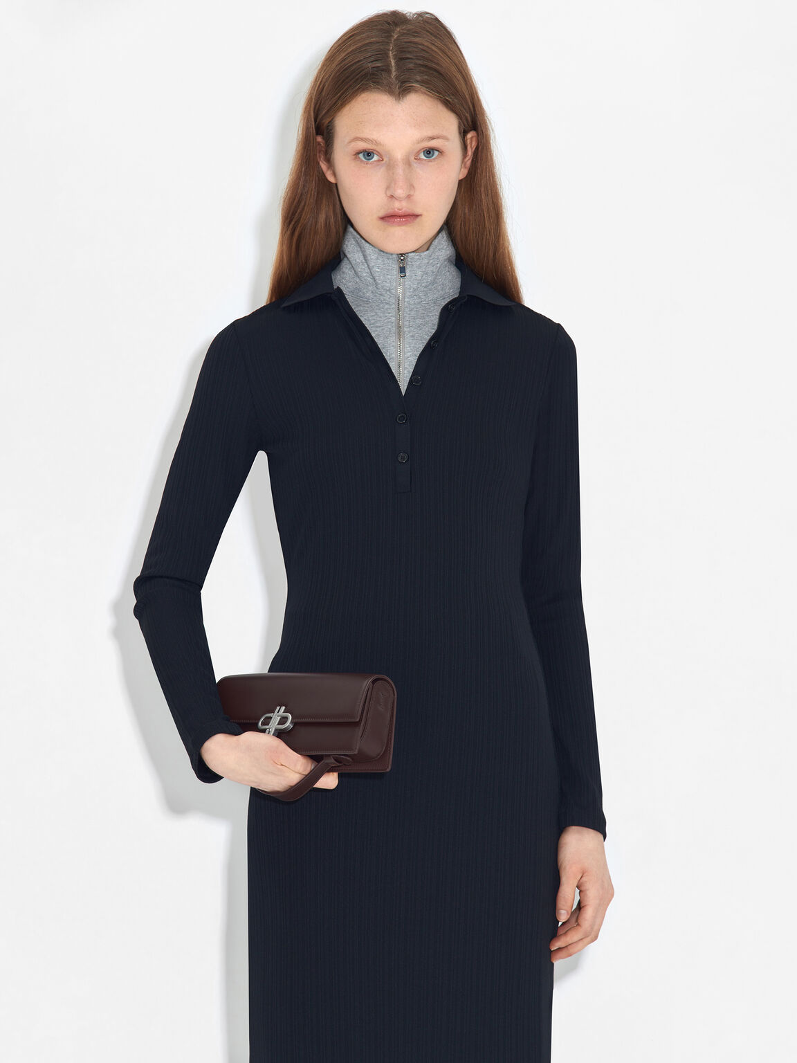 PEDRO Icon Leather Clutch Bag, 