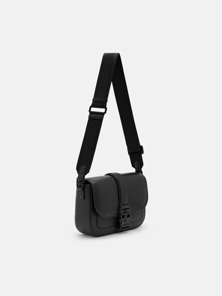 Tex Leather Crossbody Bag, , hi-res