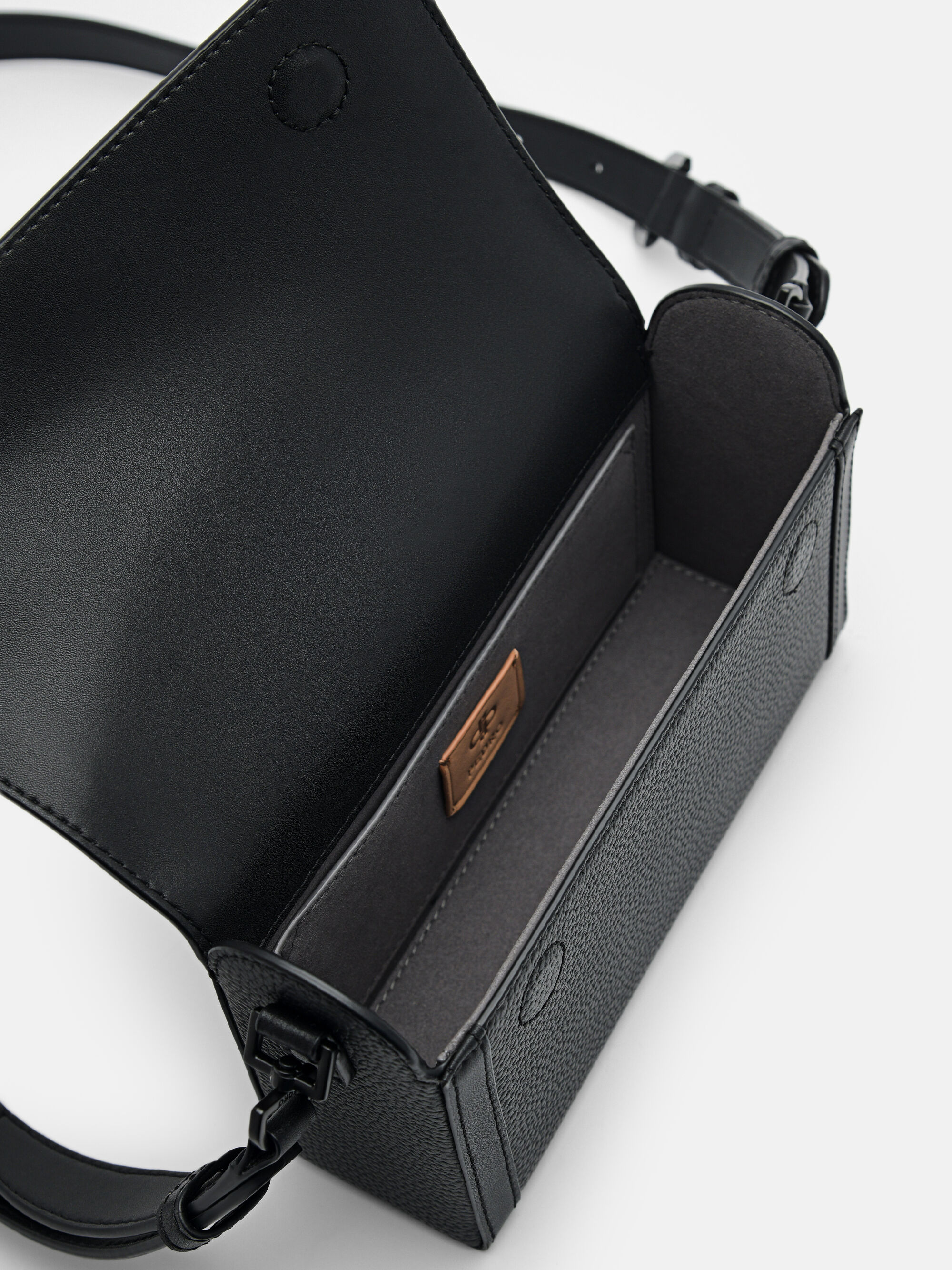 ★PEDRO★ Icon Leather Sling Bag/送料込 Black PEDRO Icon Leather Sling Bag - PEDRO US