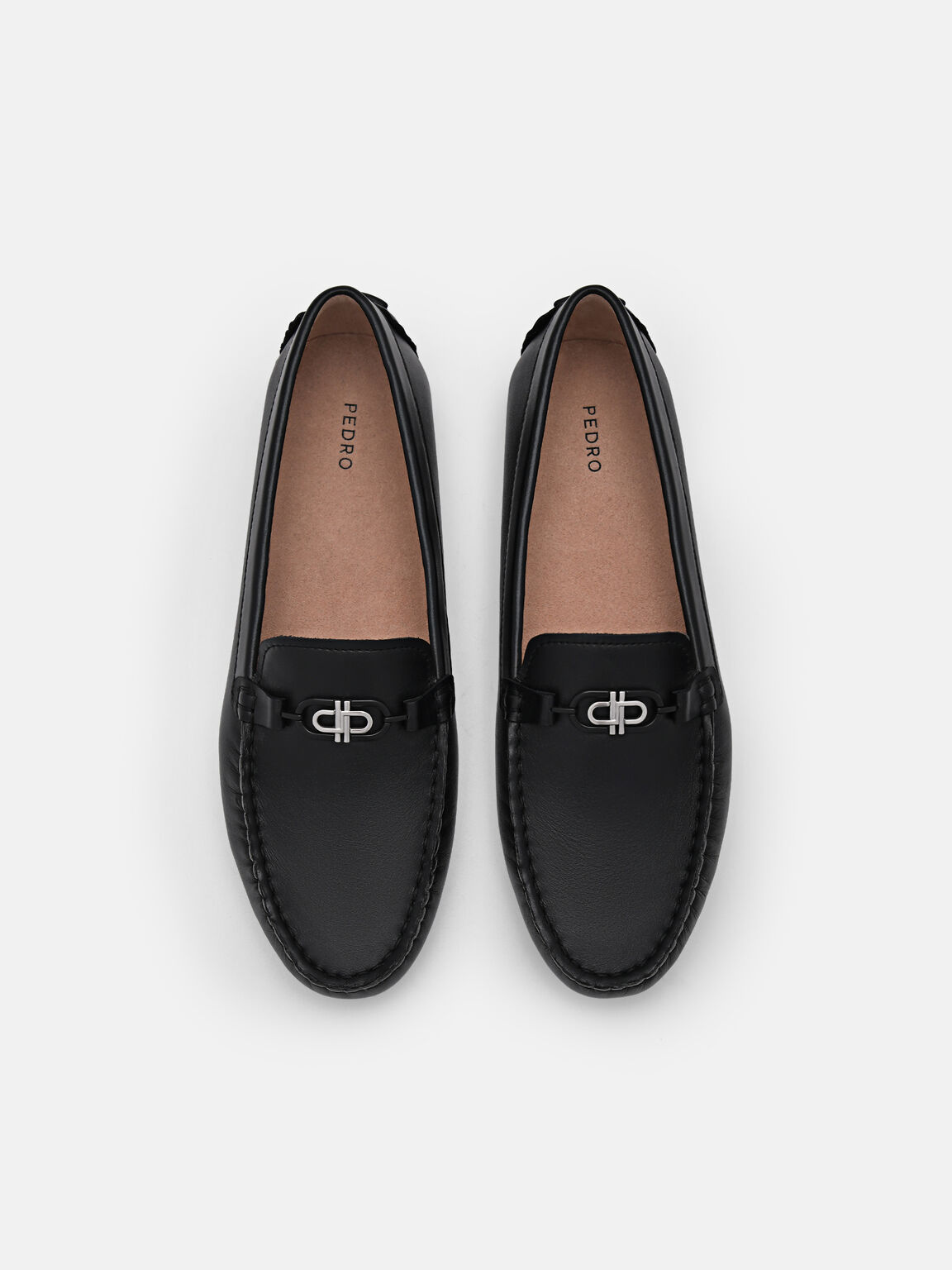 PEDRO Icon Sepatu Driving Horsebit Kulit, 