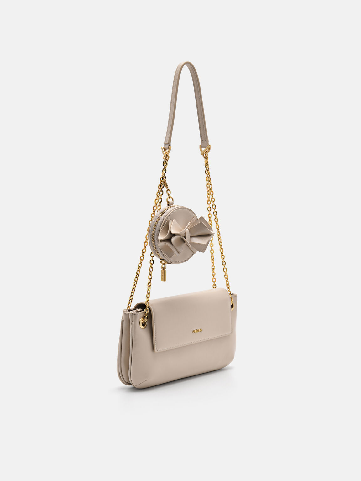 Textured Bow Phone Pouch, 