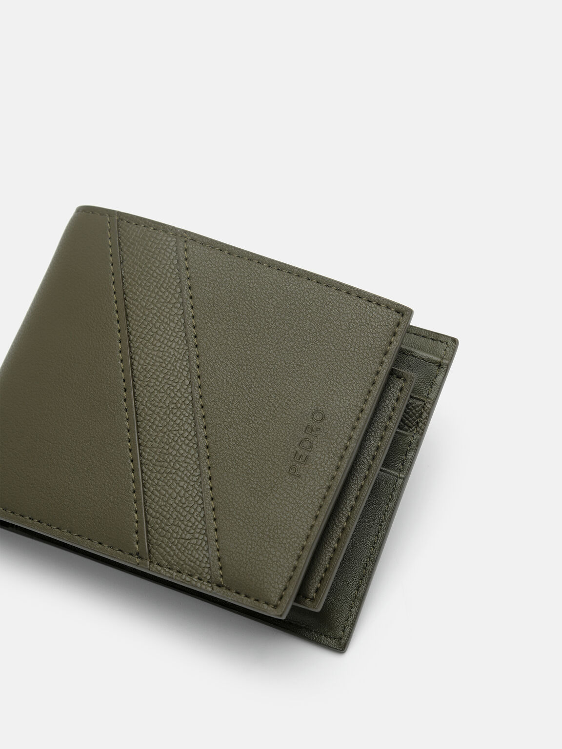 Leather Bi-Fold Wallet with Insert, 