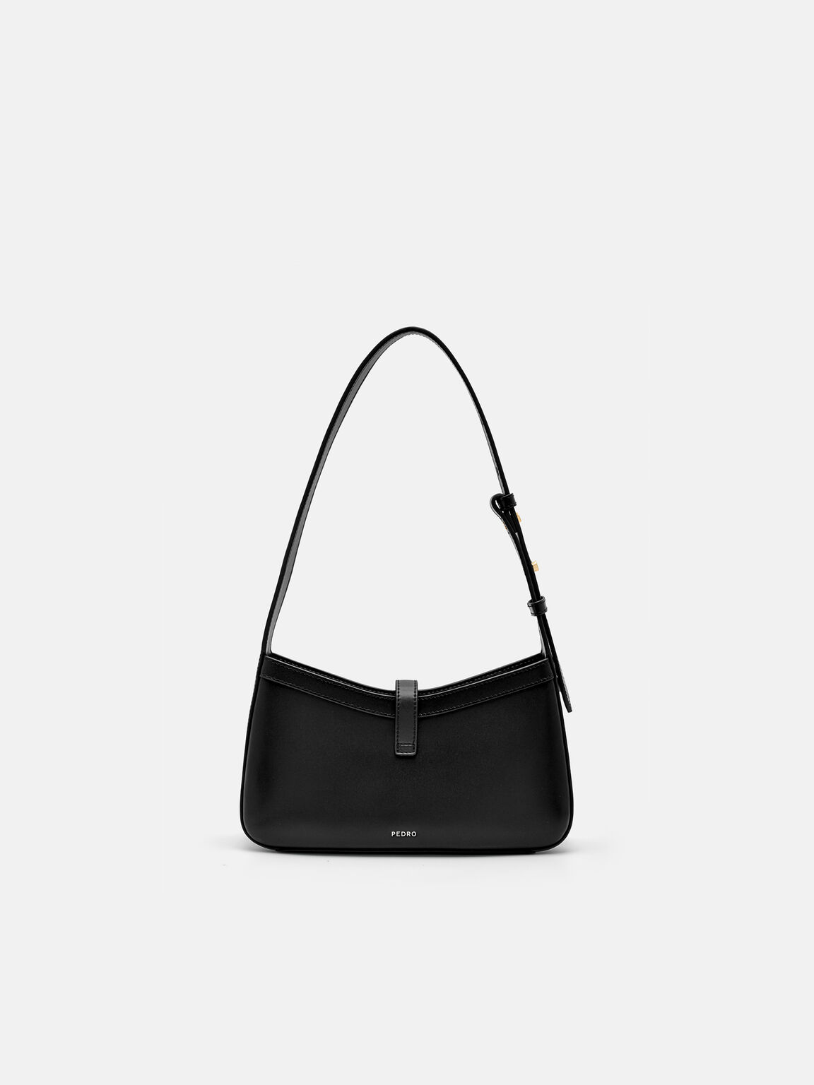 PEDRO Studio Farida Leather Shoulder Bag, Black