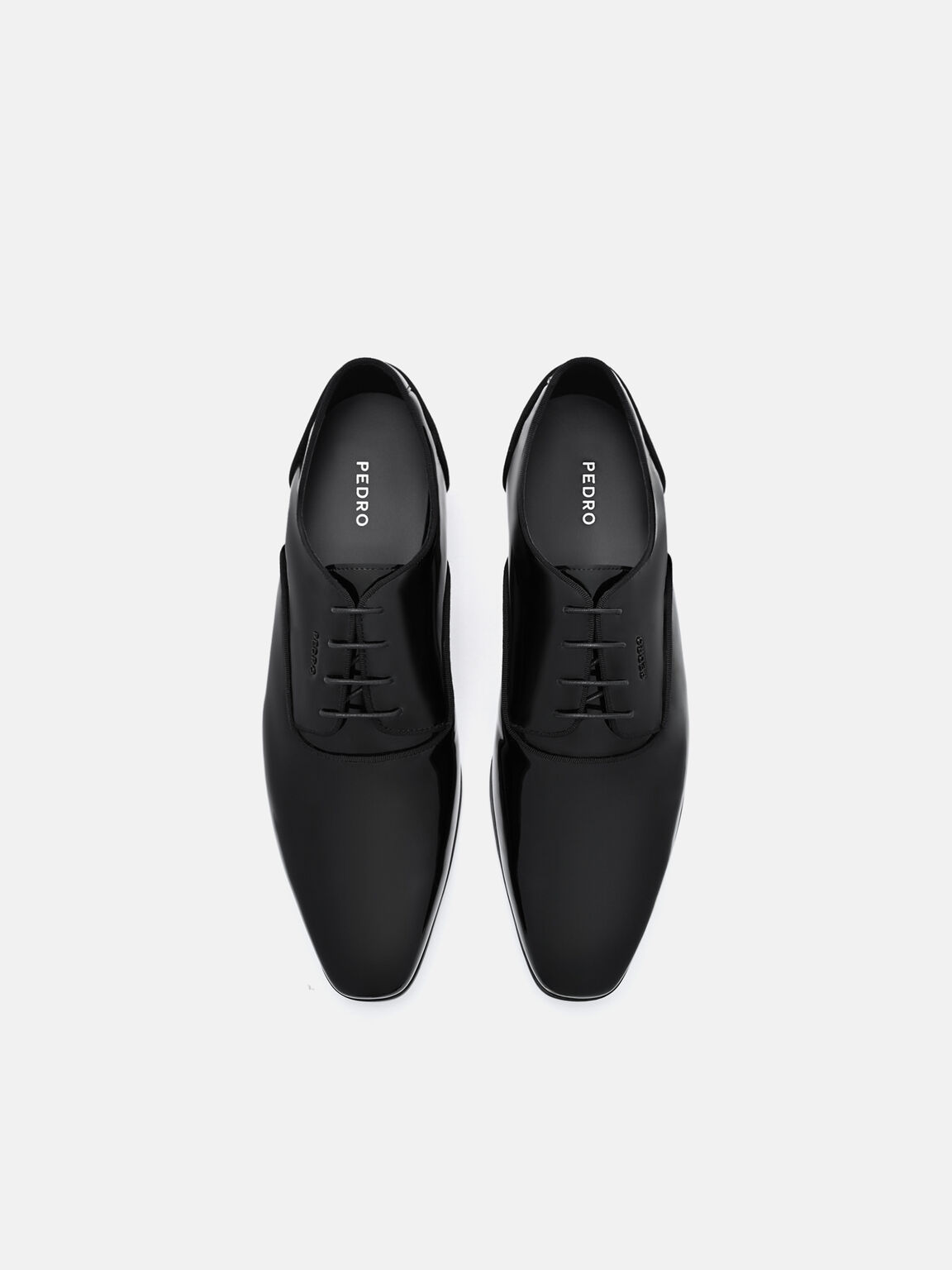 Patent Leather Derby Shoes, , hi-res