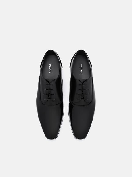 Patent Leather Derby Shoes, , hi-res