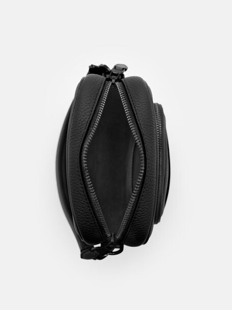 Patrice Tumbled Leather Crossbody Bag, 