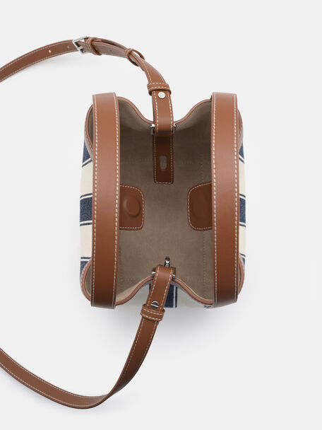 Dana Leather Bucket Bag, , hi-res