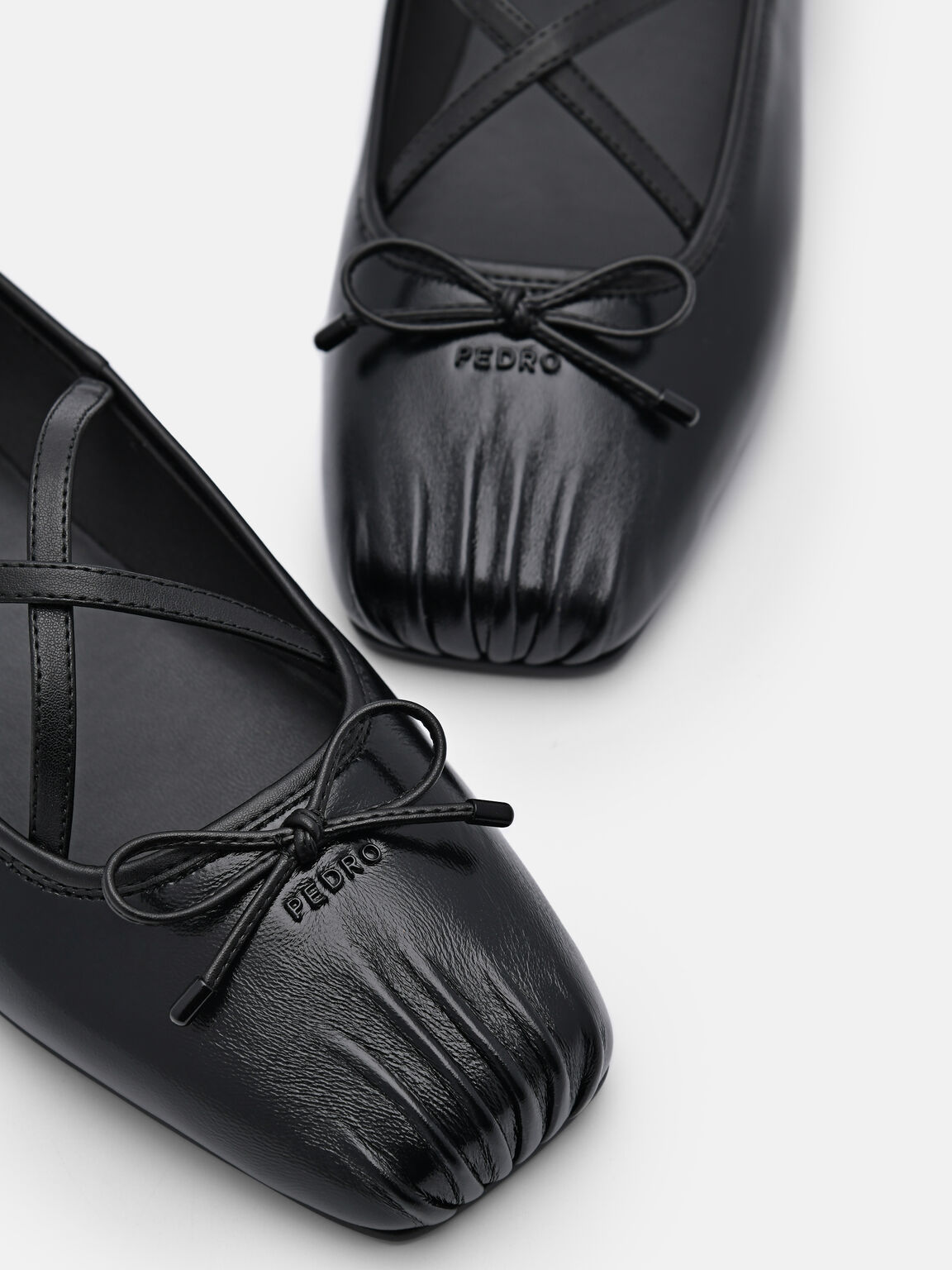 Sepatu Flat Balerina Kulit Nica, , hi-res