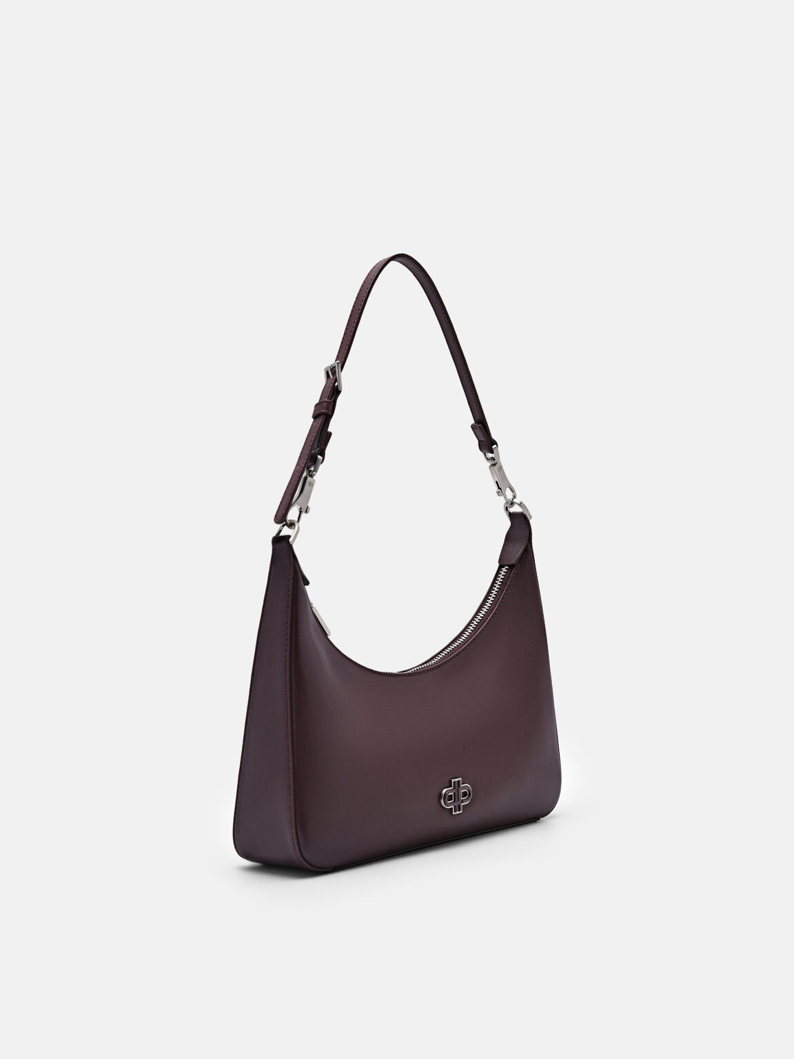 Leather Hobo Bag, , hi-res