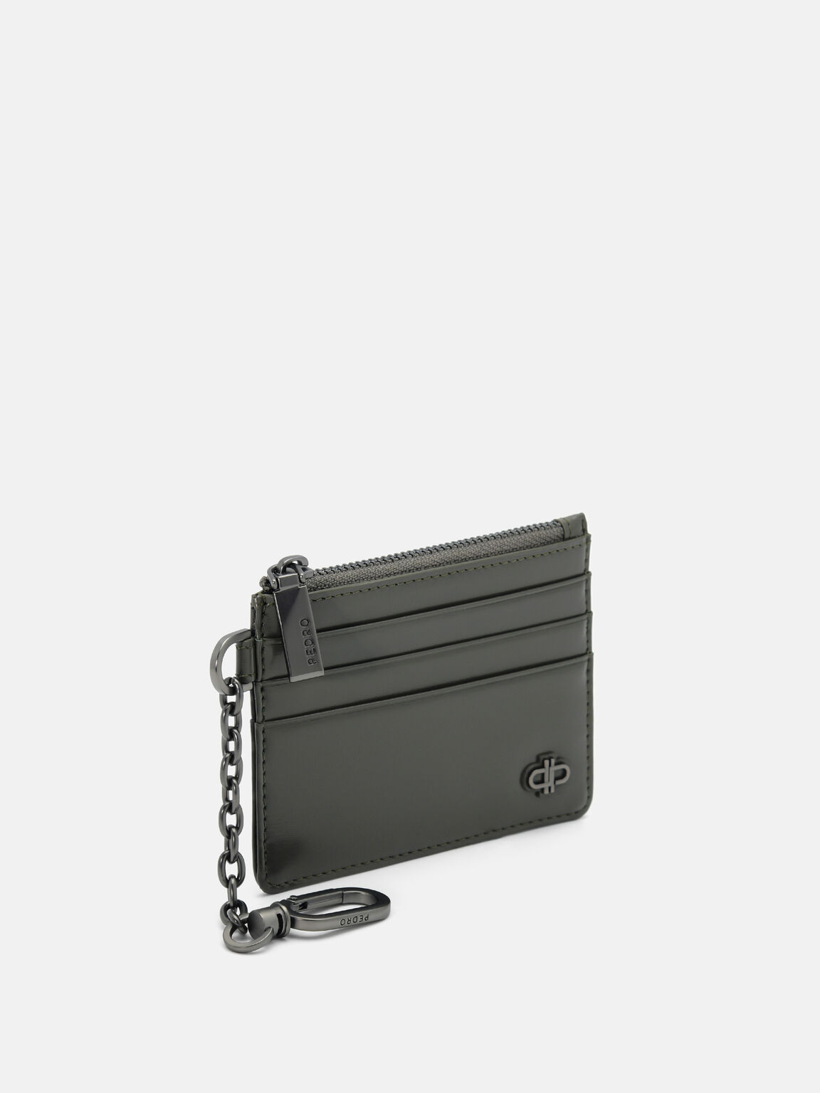 PEDRO Icon Leather Chain Card Holder, 