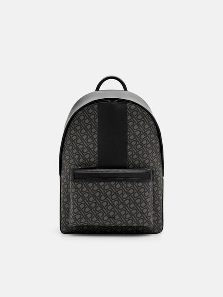 James Backpack, Black, hi-res
