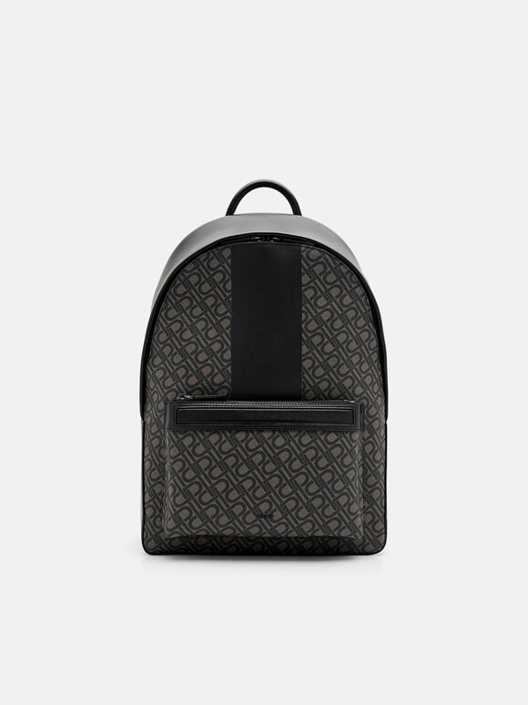 James Backpack, Black, hi-res