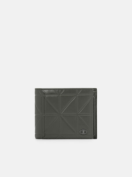 PEDRO Icon Leather Bi-Fold Wallet with Insert, Olive, hi-res