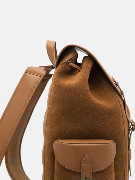 PEDRO Icon Leather Heel Sandals, Black