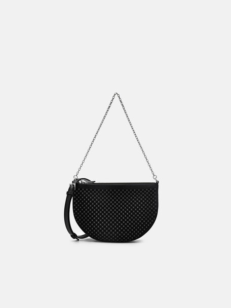 Suede Mini Shoulder Bag, 