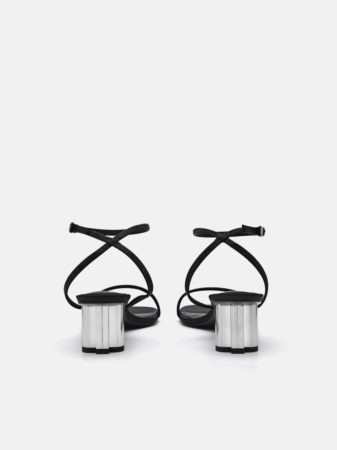 PEDRO Icon Satin Heel Sandals, 
