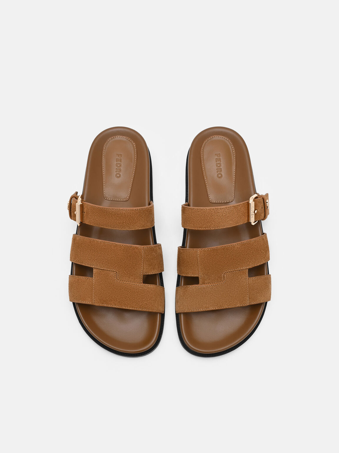 Iza Suede Sandals, , hi-res