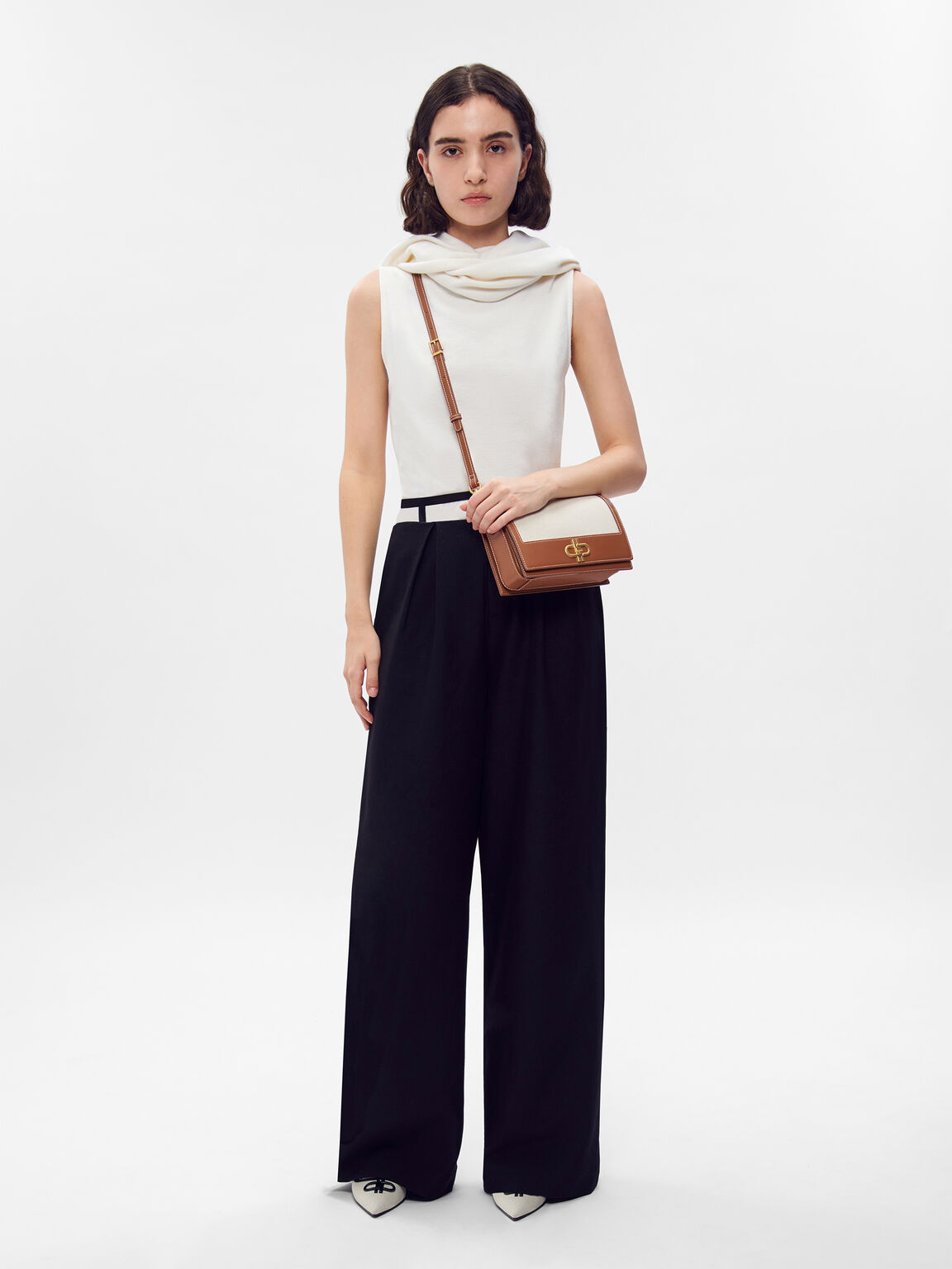 PEDRO Icon Leather Shoulder Bag, 