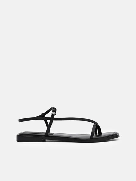 Ashby Sandal Tali Kulit, 