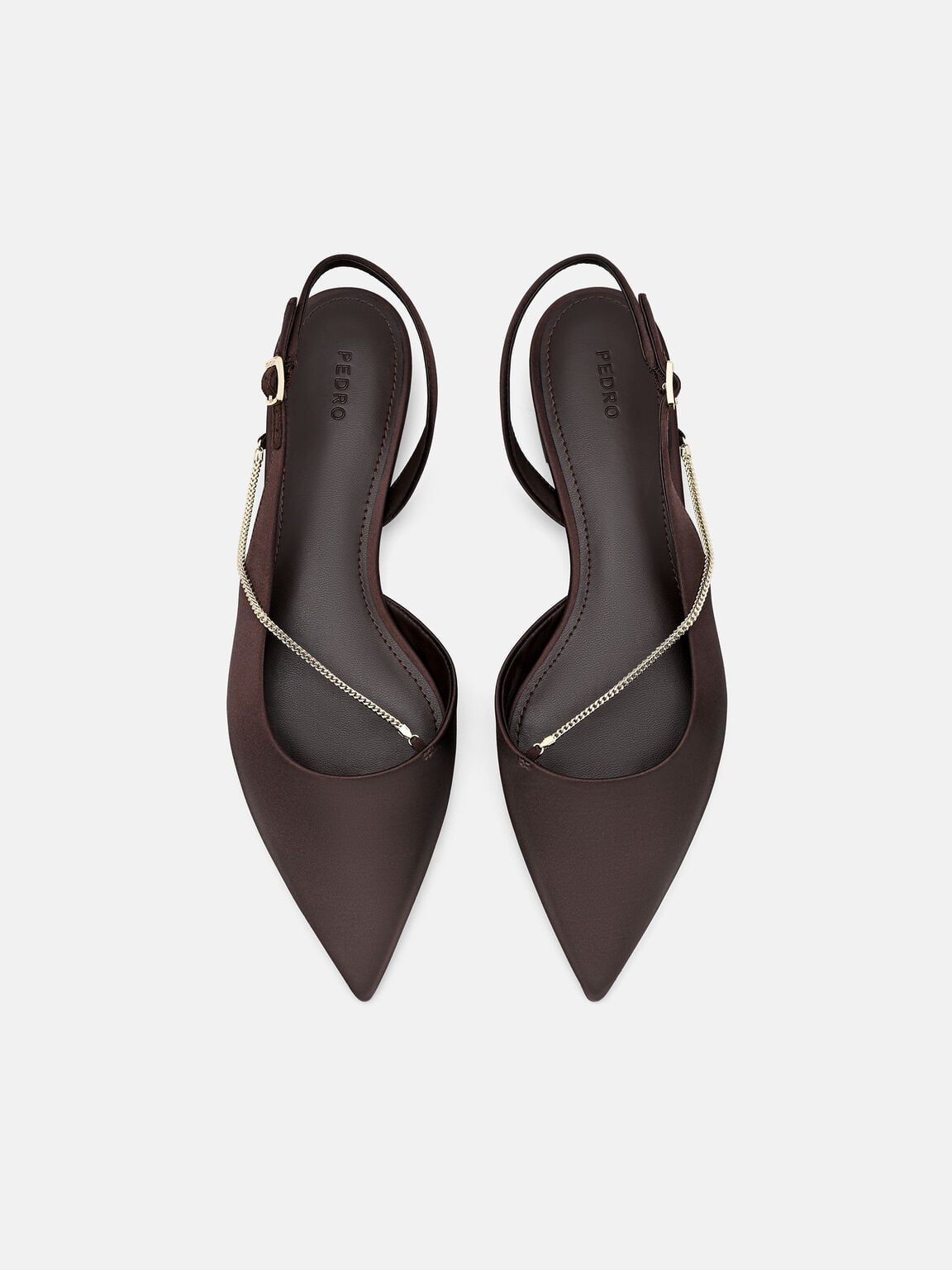 Marland Flat Ballerina Kulit, 