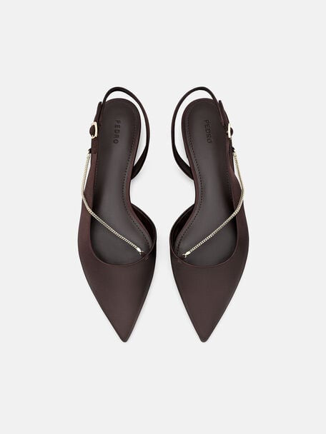Marland Flat Ballerina Kulit, 