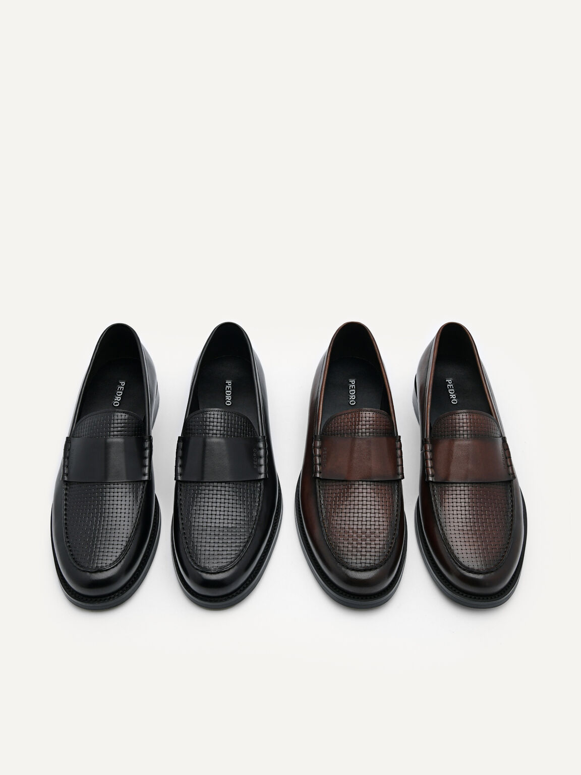 Leather Penny Loafers, 