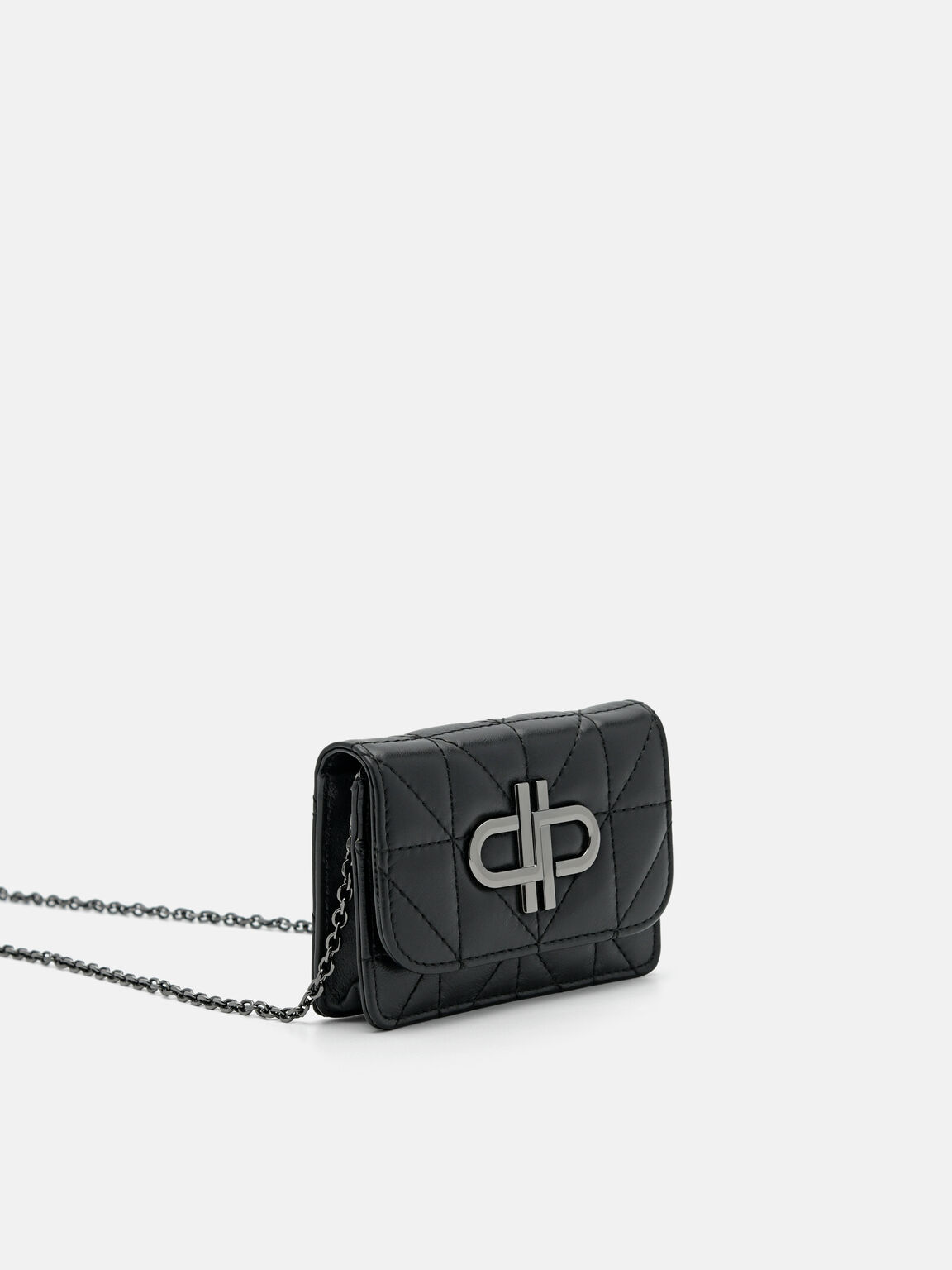 PEDRO Icon Leather Bi-Fold Card Holder in Pixel, 