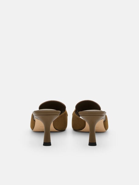 Alistair Suede Horsebit Heel Sandals, , hi-res