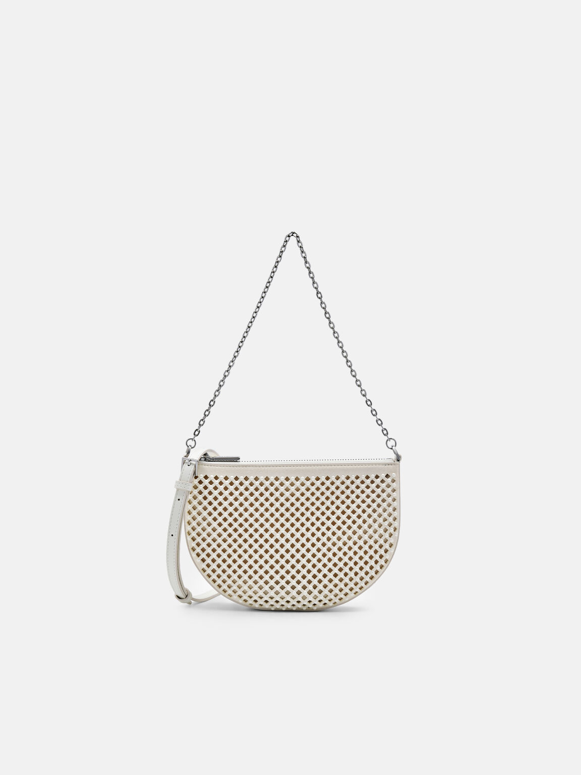 Suede Mini Shoulder Bag, 