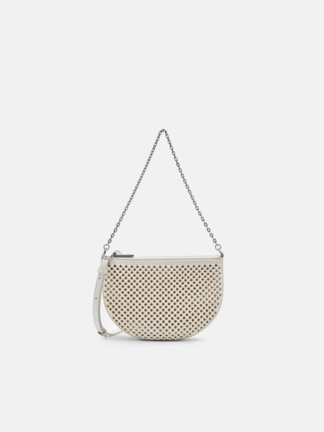Suede Mini Shoulder Bag, 