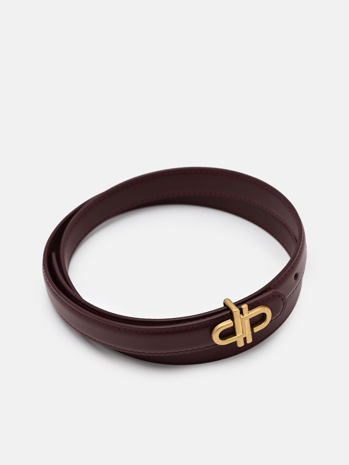 PEDRO Leather Tang Belt, , hi-res