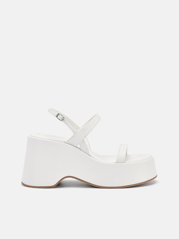Jen Slingback Wedge Sandals, Chalk, hi-res