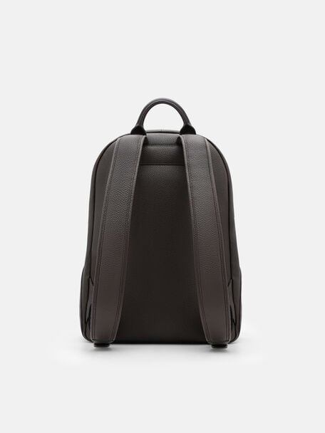 James Tumbled Leather Backpack, , hi-res