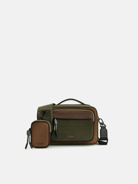 Nylon Sling Bag, Multi, hi-res