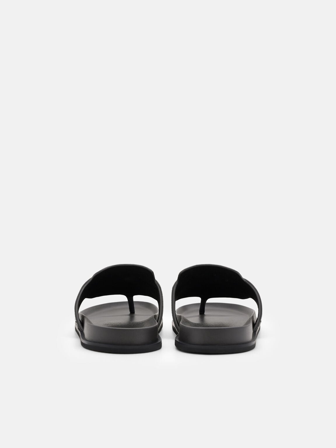 Suede Penny Thong Sandals, , hi-res
