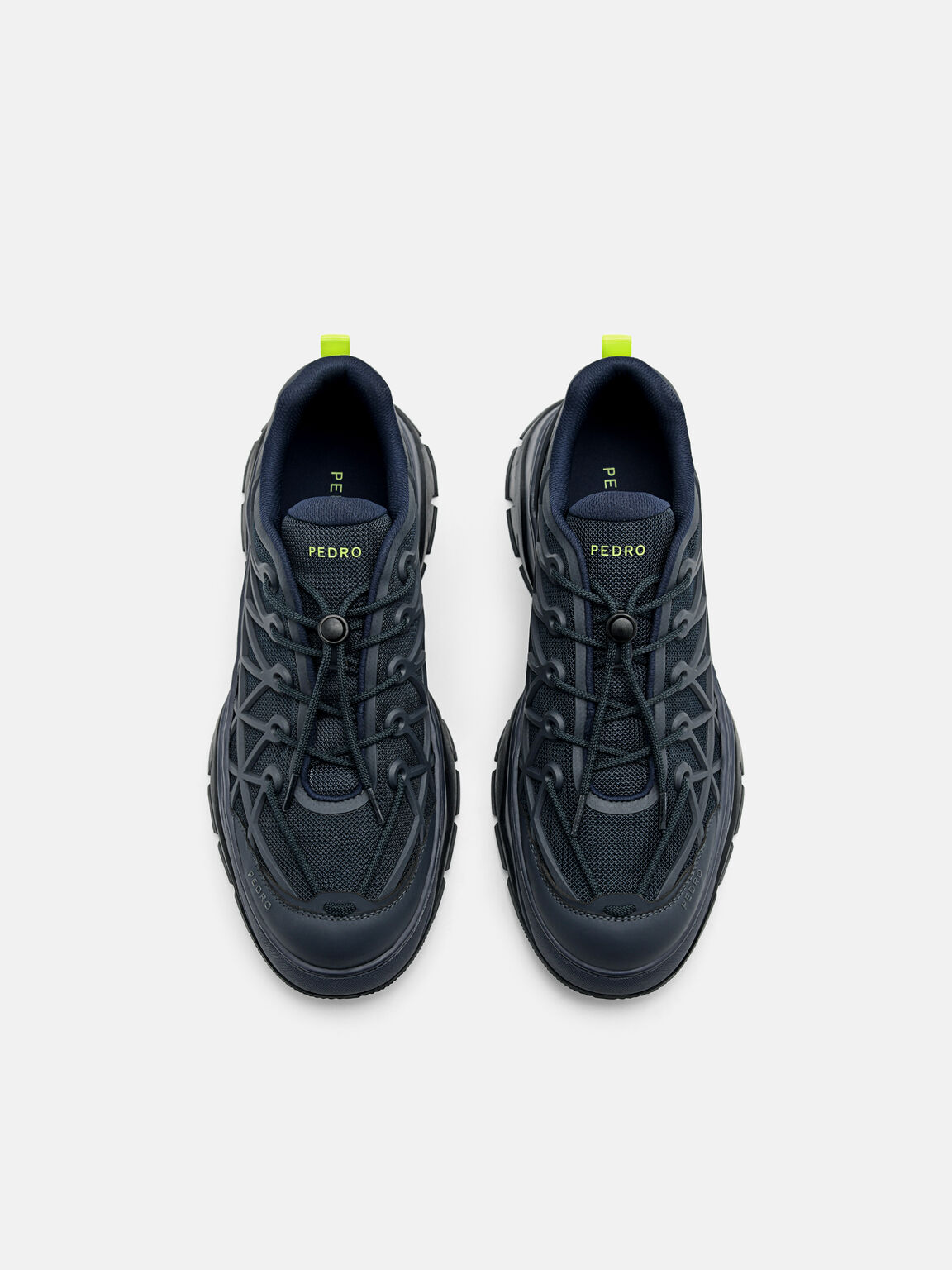 Hybrix Mesh Sneakers, Navy