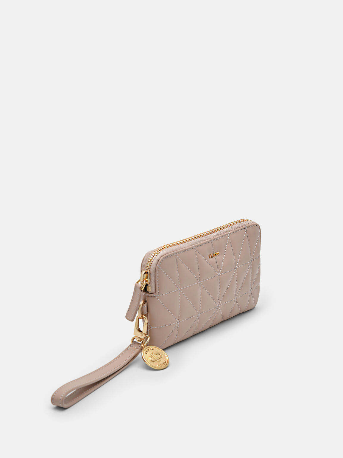 PEDRO Studio Leather Pouch in Pixel, 
