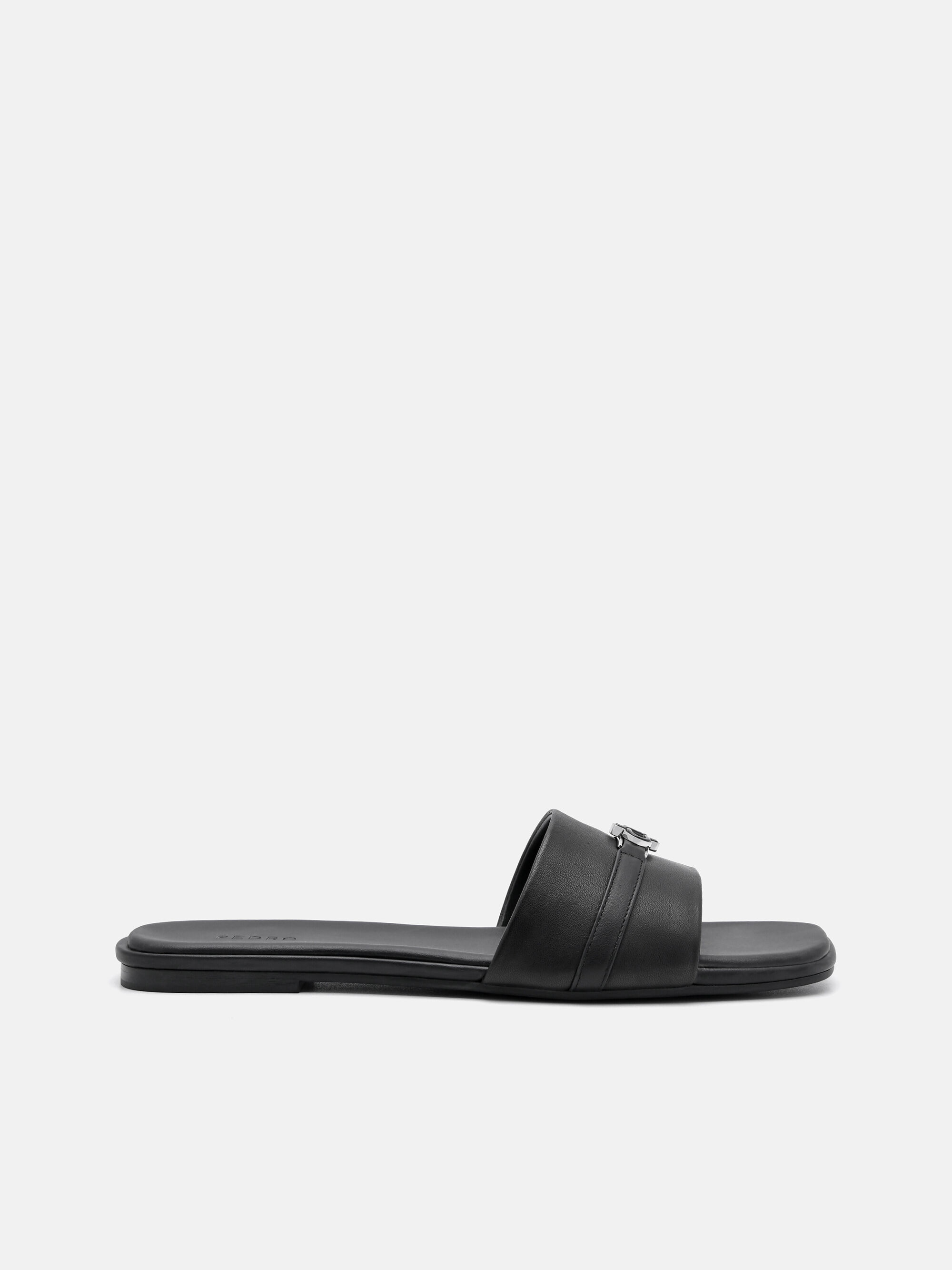 ★PEDRO★PEDRO Icon Leather Sandals レザーサンダル/送料込 PEDRO Icon Leather Sandals - Black - PEDRO ID