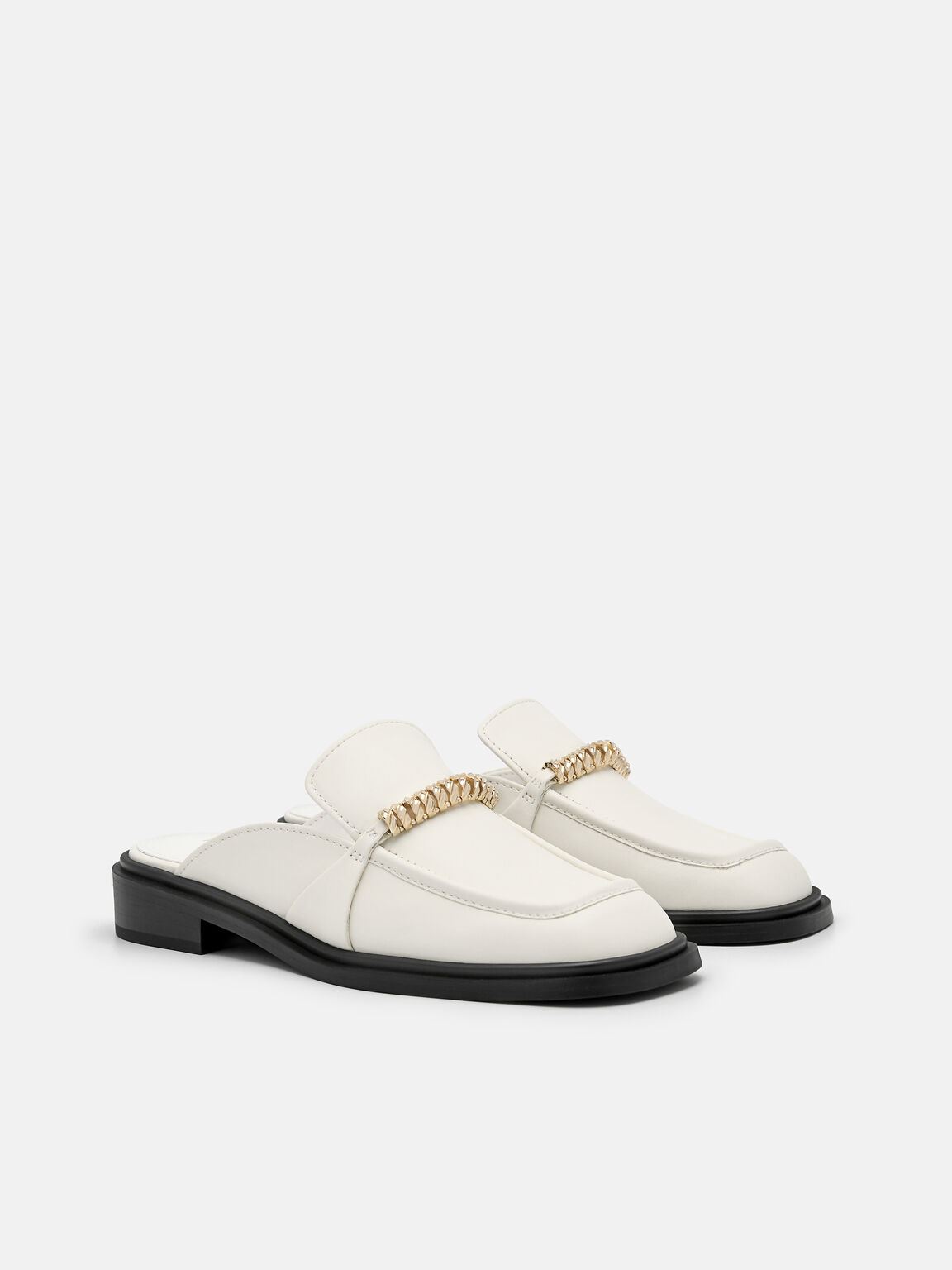 Mia Chain Mules, 