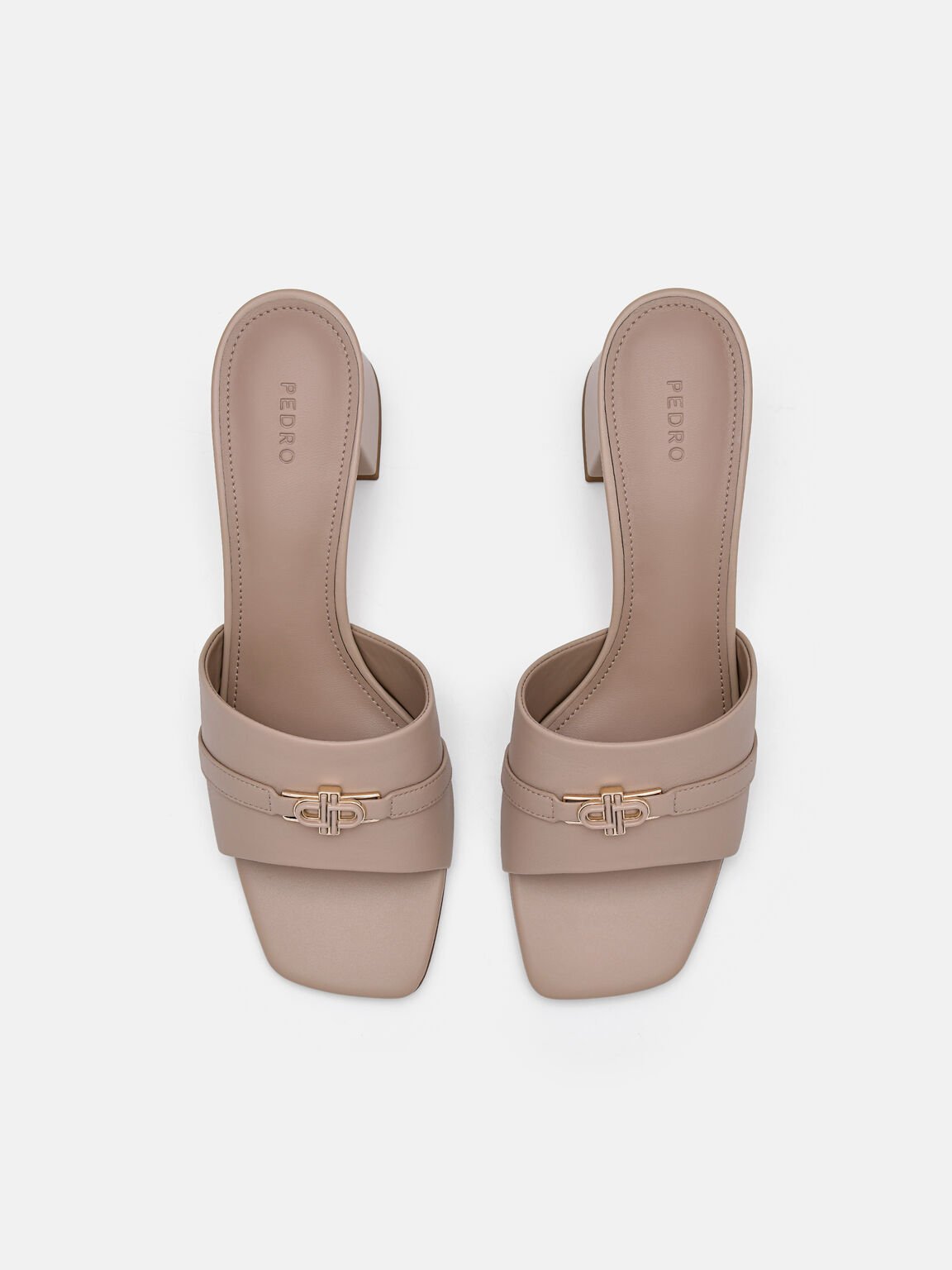 PEDRO Icon Sandal Hak Kulit, , hi-res