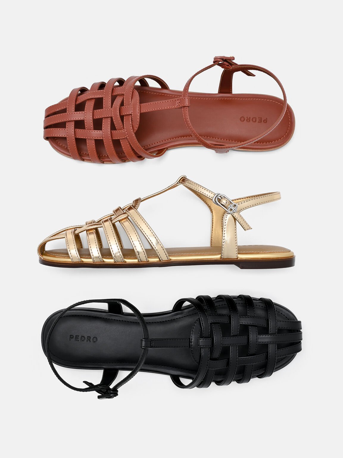 Talia Caged Sandals, 