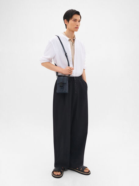 Tex Leather Sling Bag, , hi-res