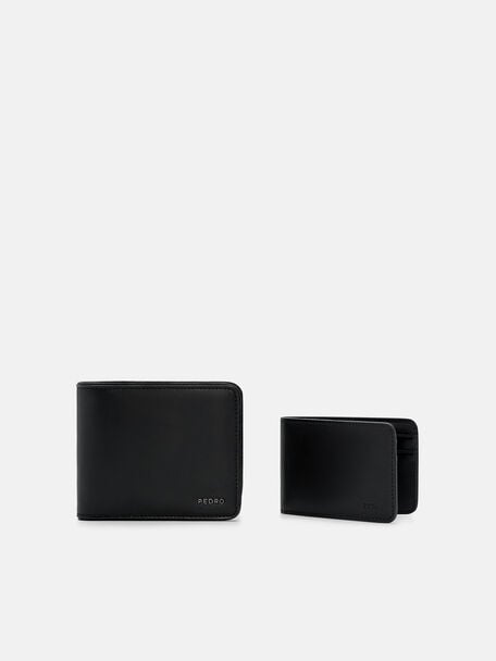 Leather Bi-Fold Wallet with Insert, , hi-res