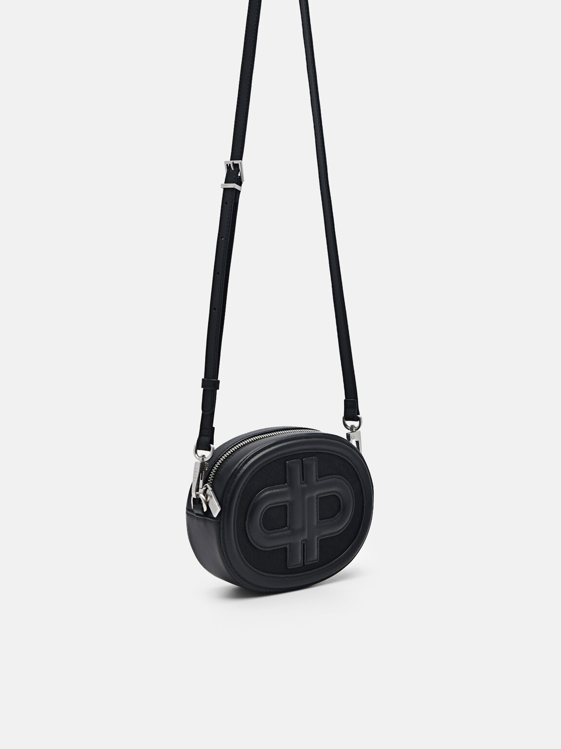 PEDRO Icon Round Leather Shoulder Bag, 