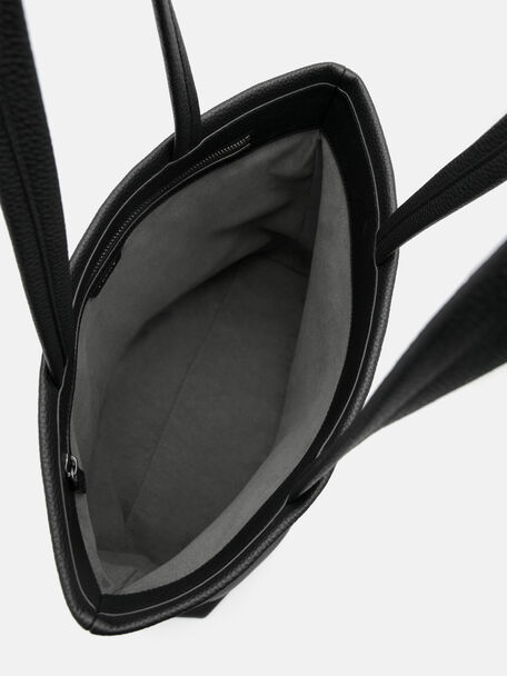 PEDRO Icon Leather Heel Sandals, Black
