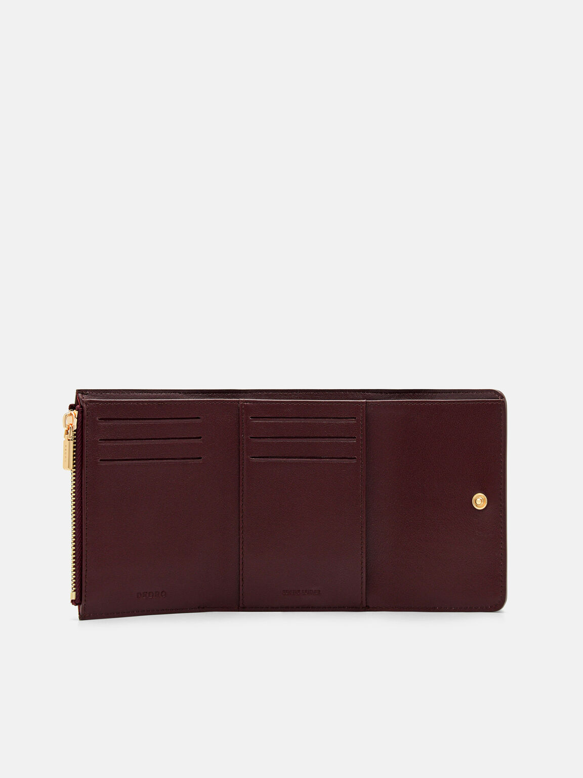 Leather Tri-Fold Wallet, 