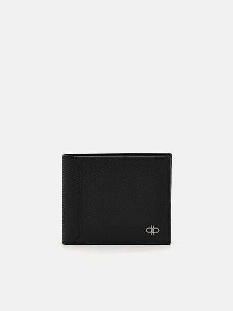 PEDRO Icon Leather Bi-Fold Wallet with Insert, Black, hi-res